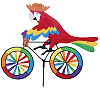 Bicycling Parrot