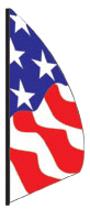 8ft Feather Banner