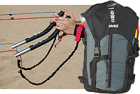 Back Pack Bag and Control Handles