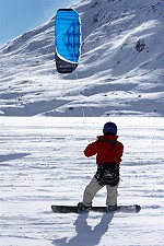 SnowKiting with the Beamer TSR 5.0